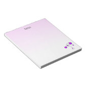 Yoga Pose - Krane Pose Notizblock (angewinkelt)