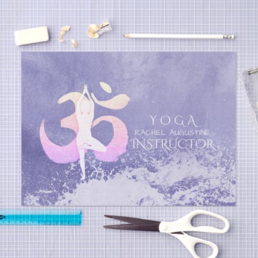 Yoga-Pose-Kursleiter Seidenpapier (Handwerk)