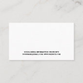 Yoga-Pose | Lila Textur | Stammdruck Visitenkarte (Rückseite)