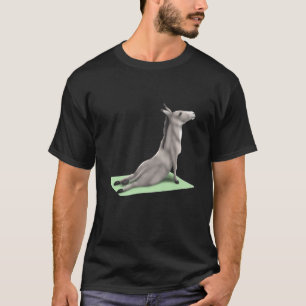 Yoga-Pose-Meditation Zen Workout-Übung F T-Shirt