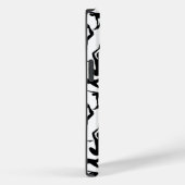 Yoga-Pose-Muster 01.w BG Case-Mate iPhone Hülle (Rückseite / Rechts)