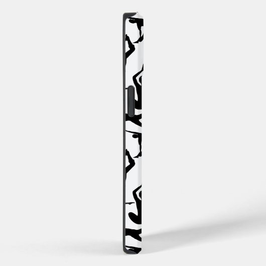 Yoga-Pose-Muster 01.w BG Case-Mate iPhone Hülle (Rückseite / Rechts)