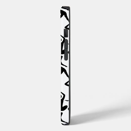 Yoga-Pose-Muster 01.w BG Case-Mate iPhone Hülle (Rückseite / Links)