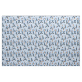 Yoga-Pose-Muster Stoff (Fat Quarter (45,7 x 55,9 cm))