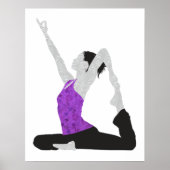 Yoga Pose Poster (Vorne)