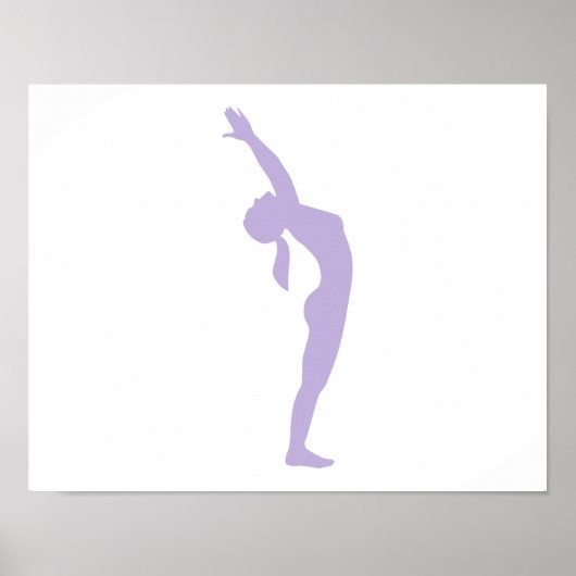 Yoga-Pose Poster (Vorne)