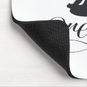 Yoga-Pose-Silhouette Mousepad (Ecke)