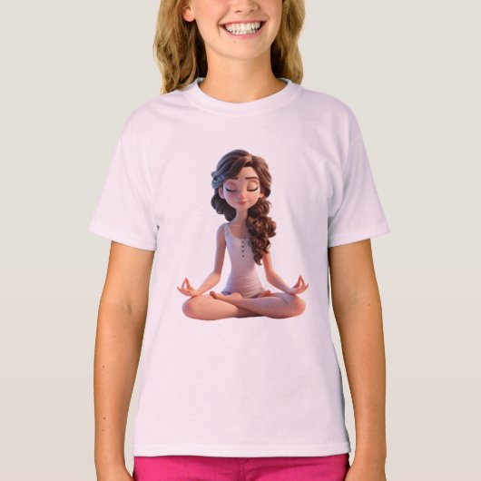 Yoga-Pose T-Shirt (Vorderseite)