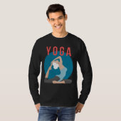 Yoga-Pose T-Shirt (Vorne ganz)