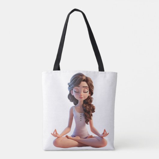 Yoga-Pose Tasche (Rückseite)