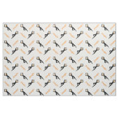 Yoga-Pose und Ihr Name personalisiert Stoff (Fat Quarter (45,7 x 55,9 cm))
