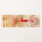 Yoga-Pose, Wasser und Baum Yogamatte (Vorderseite (Horizontal))
