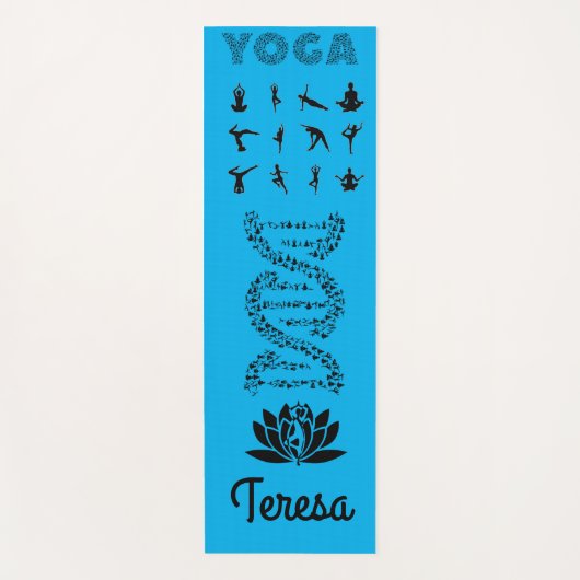 Yoga Pose Yoga Mat Yogamatte (Vorderseite)
