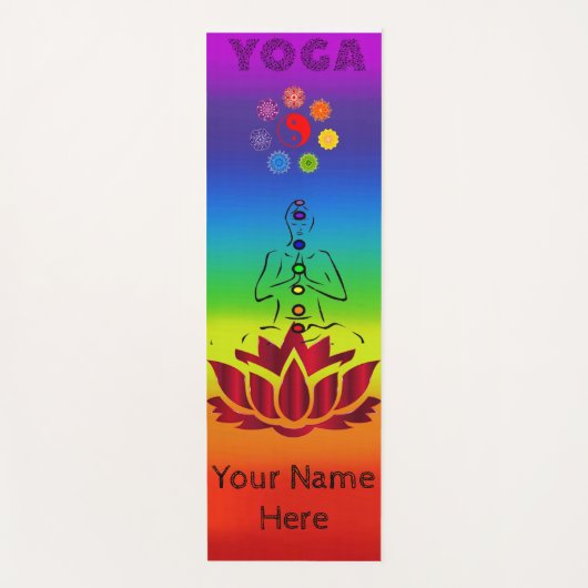 Yoga-Pose Yogamatte (Vorderseite)