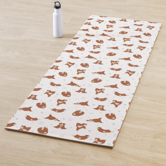 Yoga-Pose Yogamatte (Beispiel)