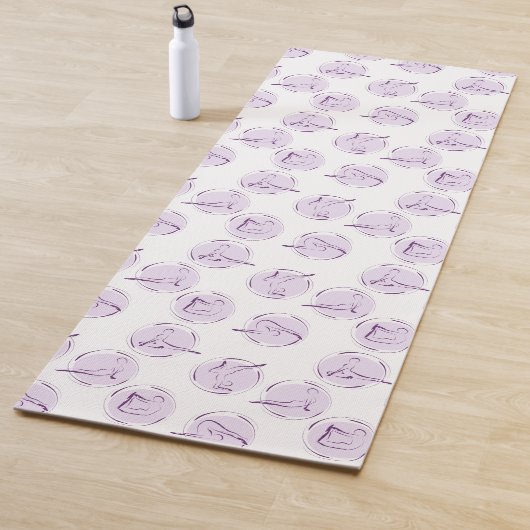 Yoga-Pose Yogamatte (Beispiel)