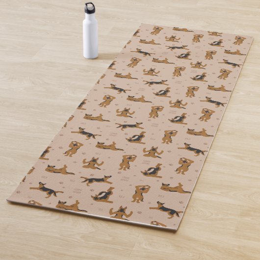 Yoga-Pose Yogamatte (Beispiel)