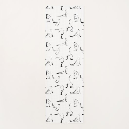 Yoga-Posemuster Yogamatte (Vorderseite)