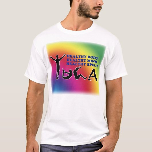 Yoga-Posen 1 T-Shirt (Vorderseite)