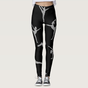 YOGA-POSEN (BLACK)-LEGGINGS LEGGINGS