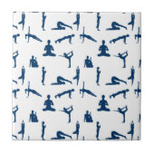 Yoga-Posen Fliese (Vorderseite)
