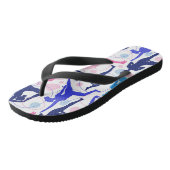 Yoga-Posen Flip Flops Badesandalen (Schrägansicht)