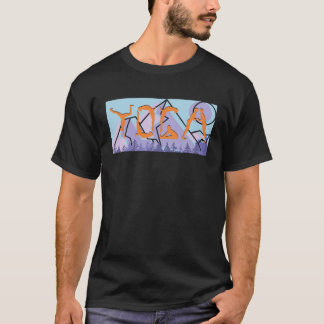 Yoga Posen für Männer Yoga Retro Medizin 1 T-Shirt