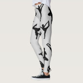 YOGA-POSEN (GRAU)-LEGGINGS LEGGINGS (Links)