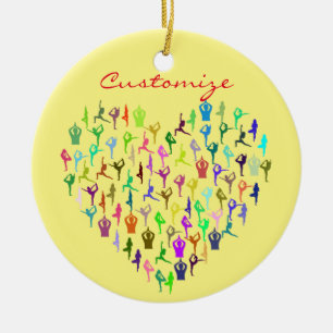 Yoga-Posen Herz Thunder_Cove Keramik Ornament