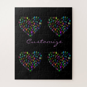 Yoga-Posen Herz Thunder_Cove Puzzle