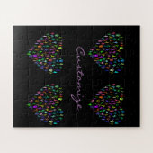 Yoga-Posen Herz Thunder_Cove Puzzle (Horizontal)