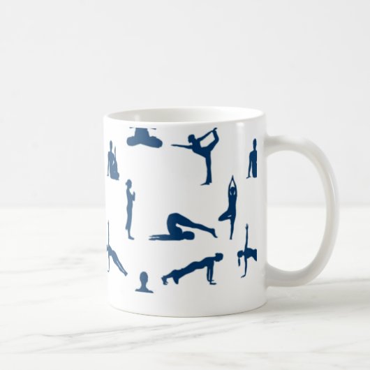 Yoga-Posen Kaffeetasse (Rechts)