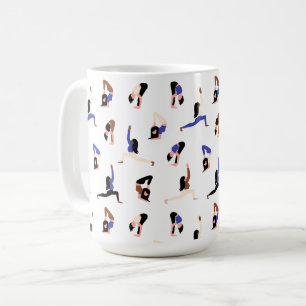 Yoga-Posen Kaffeetasse