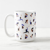 Yoga-Posen Kaffeetasse (Links)