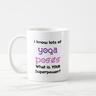 Yoga-Posen Kaffeetasse