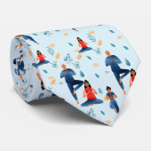 Yoga-Posen, Meditation, Kunst des Neuzeitalters Krawatte (Gerollt)