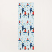 Yoga-Posen, Meditation, New Age-Kunst Yogamatte (Rückseite)