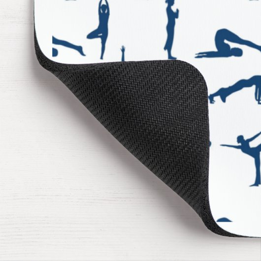 Yoga-Posen Mousepad (Ecke)