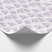 Yoga-Posen-Muster Geschenkpapier (Ecke)