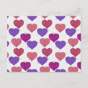 Yoga-Posen-Muster   Nahtloses Yoga-Muster 1 Postkarte