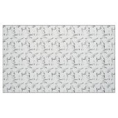 Yoga-Posen-Muster Stoff (Fat Quarter (45,7 x 55,9 cm))