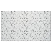 Yoga-Posen-Muster Stoff (Fat Quarter (45,7 x 55,9 cm))