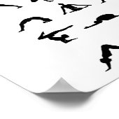 Yoga-Posen Poster (Ecke)