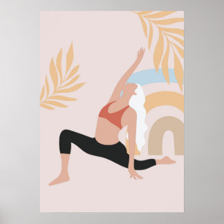 Yoga-Posen Poster
