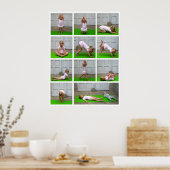 Yoga-Posen Poster (Küche)