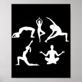 Yoga Posen Poster (Vorne)
