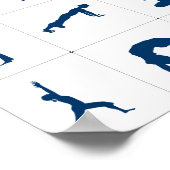 Yoga Posen Poster (Ecke)