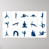 Yoga Posen Poster (Vorne)