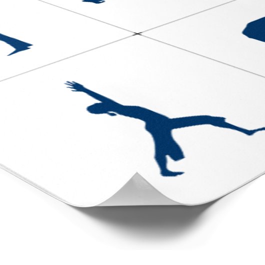 Yoga Posen Poster (Ecke)