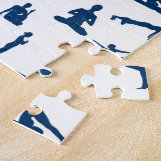 Yoga-Posen Puzzle (Seite)